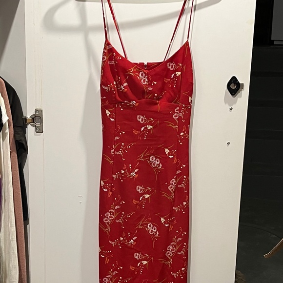 Express red dress - Picture 1 of 10